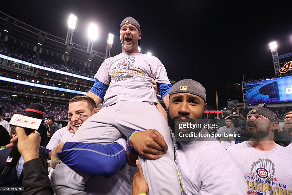 MLB: NOV 02 World Series - Game 7 - Cubs at Indians