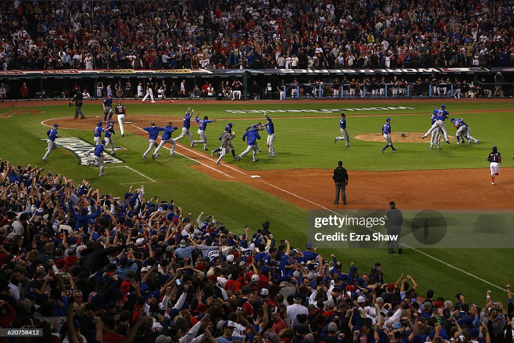 World Series - Chicago Cubs v Cleveland Indians - Game Seven