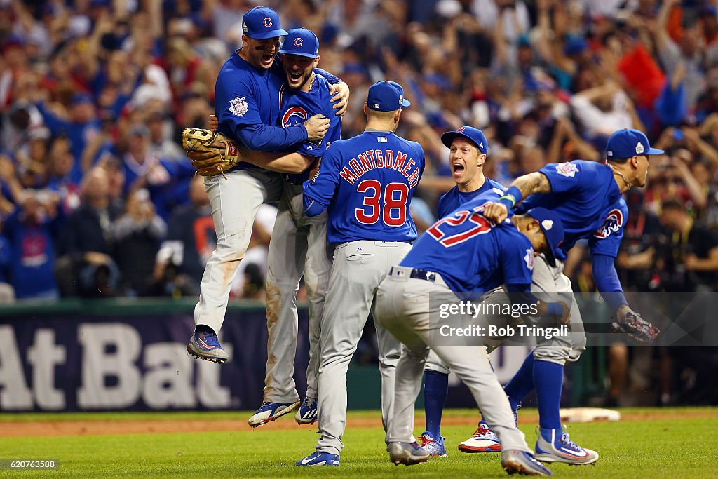 2016 World Series  - Chicago Cubs v. Cleveland Indians: Game Seven