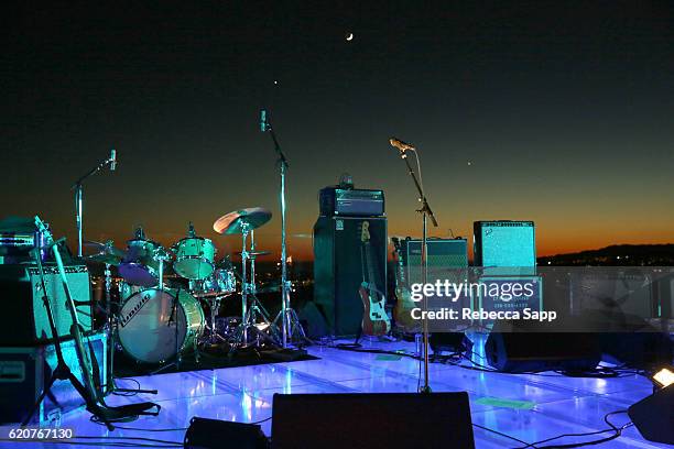 General view of atmosphere at Alabama Shakes House Concert hosted by Brian & Adria Sheth on November 2, 2016 in Beverly Hills, California.