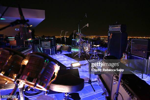 General view of atmosphere at Alabama Shakes House Concert hosted by Brian & Adria Sheth on November 2, 2016 in Beverly Hills, California.