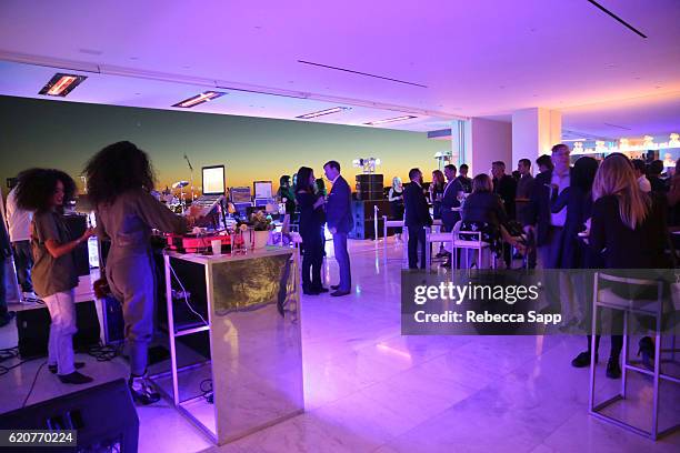 General view of atmosphere at Alabama Shakes House Concert hosted by Brian & Adria Sheth on November 2, 2016 in Beverly Hills, California.