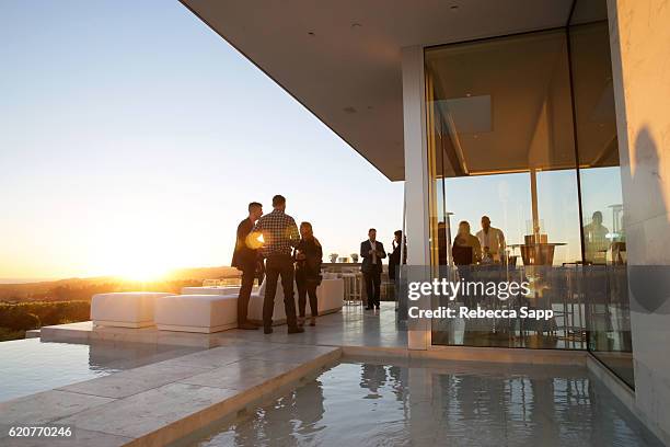 General view of atmosphere at Alabama Shakes House Concert hosted by Brian & Adria Sheth on November 2, 2016 in Beverly Hills, California.