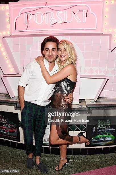 Dancer/actress Julianne Hough and guest attend Poppy Jamie, Suki Waterhouse, Leo Seigal and Cade Hudson celebration of the launch of POP & SUKI on...