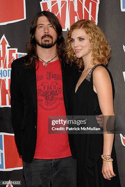 Dave Grohl and Jordyn Blum attend 3rd Annual VH1 Rock Honors at Pauley Pavillion on July 12, 2008 in Westwood, CA.