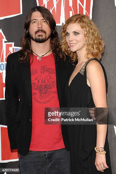 Dave Grohl and Jordyn Blum attend 3rd Annual VH1 Rock Honors at Pauley Pavillion on July 12, 2008 in Westwood, CA.