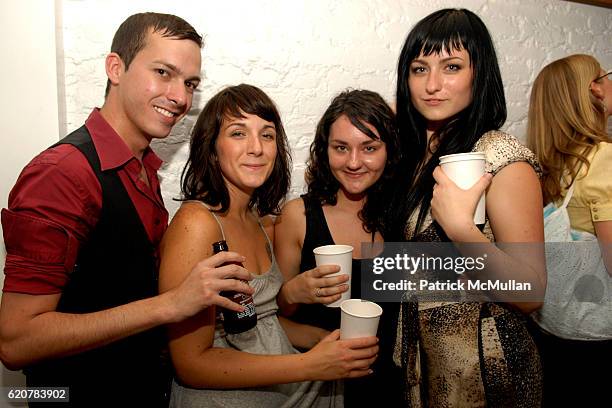 Jonathan Hansen, Brooke Roop, Elizabeth Gleckler and Ryan Malarkey attend ALISON NELSON'S CHOCOLATE BAR East Village Grand Opening; Produced by...