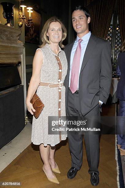 Lis Waterman and Justin Waterman attend The Parents of GENEVIEVE BARTLETT BAHRENBURG and PHILIP EMILE GAUCHER, JR Host The Engagement of Their...