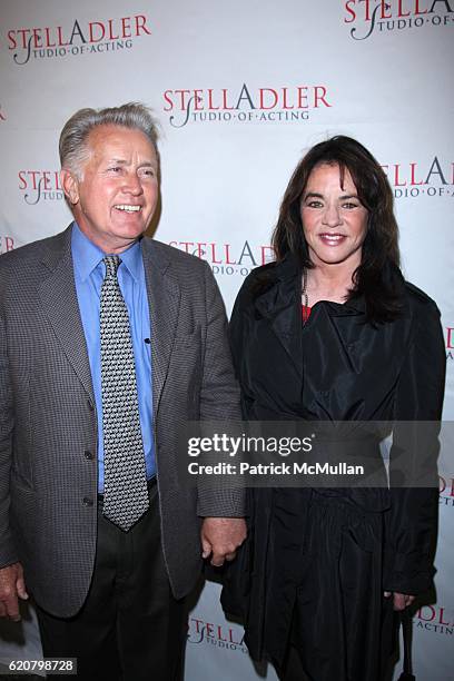 Martin Sheen and Stockard Channing attend The 4th Annual STELLA BY STARLIGHT Benefit at Cipriani 23rd St. On March 17, 2008 in New York City.