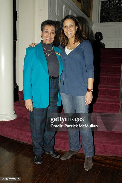 Gail Nelson and Linda Powell attend CAUSE CELEBRE benefiting THE FORTUNE SOCIETY & PRISON REFORM at The Players on March 18, 2008 in New York City.