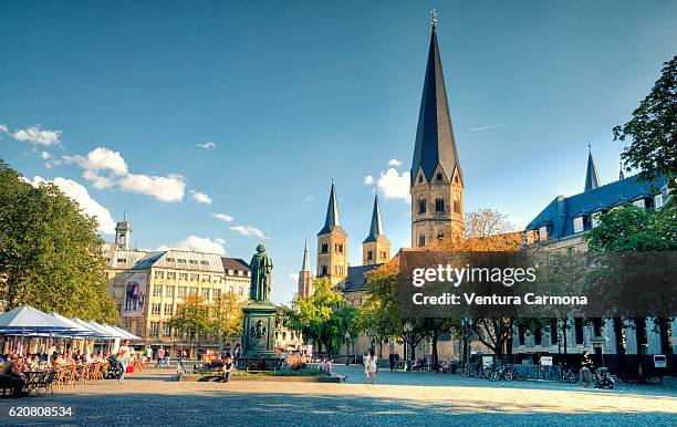 bonn minster (germany) - cathedral stock pictures, royalty-free photos & images