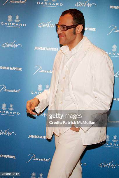 Karim Rashid attends BOMBAY SAPPHIRE Celebrates The Launch of REVELATION at Baccarat on March 11, 2008 in New York City.