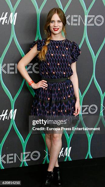 Arancha Marti attends the Kenzo X H&M photocall at H&M store on November 2, 2016 in Madrid, Spain.