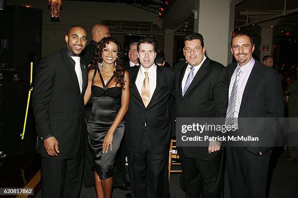 David Tyree, Selita Ebanks, Rocco Basile, Steve Schirripa and Guest attend CHILDREN OF THE CITY GALA Honoring DAVID TYREE and Hosted by RICHARD...