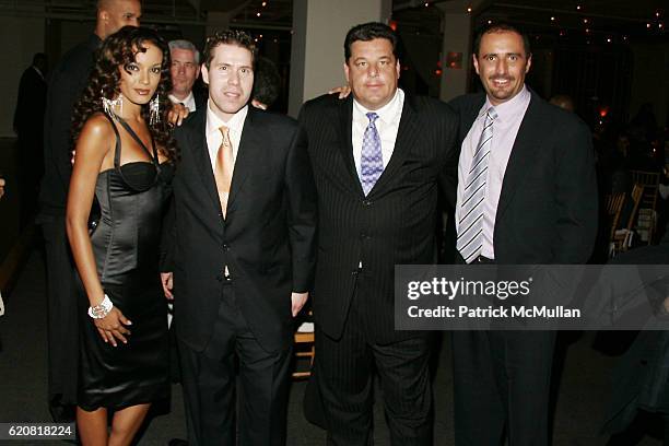 Selita Ebanks, Rocco Basile, Steve Schirripa and Guest attend CHILDREN OF THE CITY GALA Honoring DAVID TYREE and Hosted by RICHARD JEFFERSON with MC...