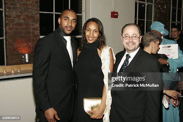 David Tyree, Leilah Tyree and John Cirillo attend CHILDREN OF THE CITY GALA Honoring DAVID TYREE and Hosted by RICHARD JEFFERSON with MC STEVE...