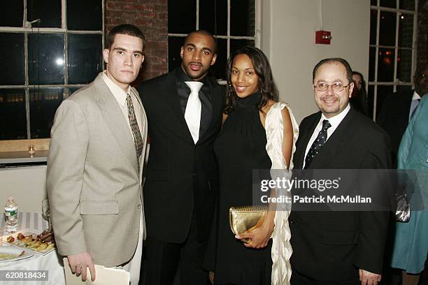 Greg Schaentzler, David Tyree, Leilah Tyree and John Cirillo attend CHILDREN OF THE CITY GALA Honoring DAVID TYREE and Hosted by RICHARD JEFFERSON...
