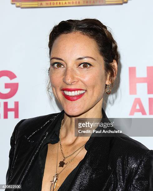 Actress Lola Glaudini attends the opening night of "Hedwig And The Angry Inch" at the Pantages Theatre on November 2, 2016 in Hollywood, California.