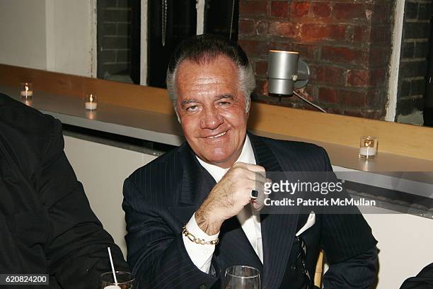 Tony Sirico attends CHILDREN OF THE CITY GALA Honoring DAVID TYREE and Hosted by RICHARD JEFFERSON with MC STEVE SCHIRRIPA at Tribeca Rooftop on...