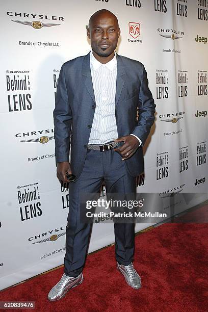 Jimmy Jean Louis attends Chrysler LLC Presents the 6th Annual Behind The Lens Award Honoring Spike Lee at Beverly Hills on March 26, 2008 in Beverly...