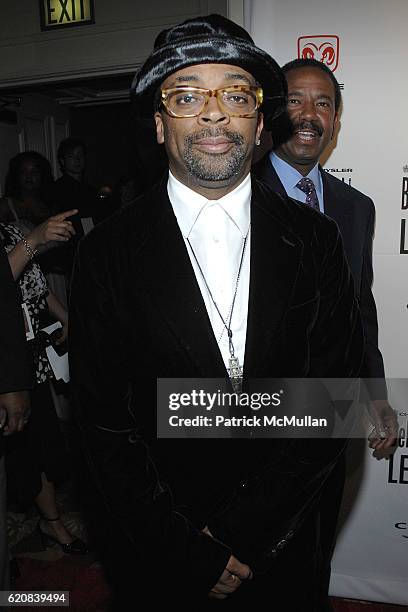 Spike Lee attends Chrysler LLC Presents the 6th Annual Behind The Lens Award Honoring Spike Lee at Beverly Hills on March 26, 2008 in Beverly Hills,...