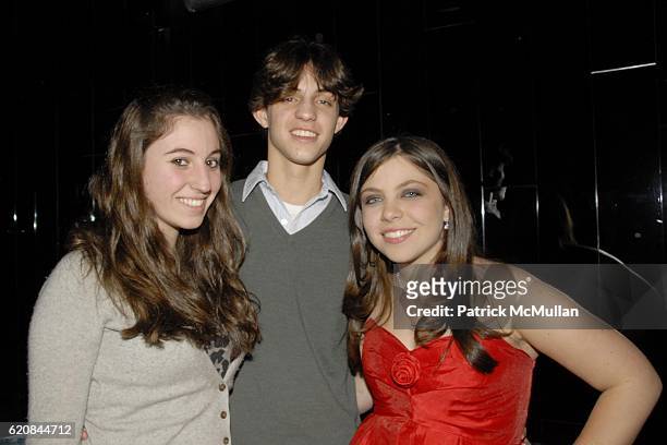 Nicole Klein, Andrew Leopold and Ally Zarin attend THE REAL HOUSEWIVES OF NEW YORK CITY Premiere Party at TOUCH on March 3, 2008 in New York City.