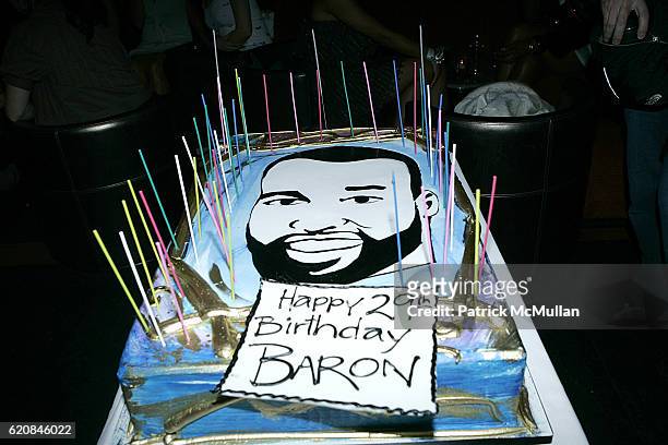 Birthday Cake attends Hennessy and 944 Magazine Celebrate Baron Davis' Birthday with Suprise Red Carpet Affair at Stone Rose on March 22, 2008 in...
