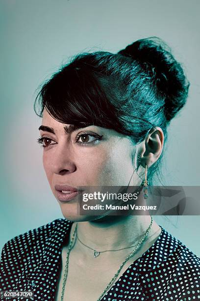 Writer Ramita Navai is photographed for Liberation on April 15, 2016 in London, England.