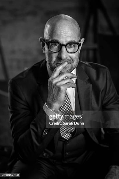 Actor Stanley Tucci is photographed for Empire magazine on March 20, 2016 in London, United Kingdom.