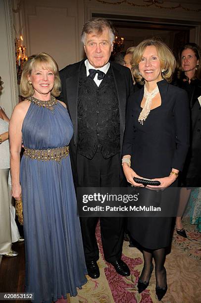 Jeanne Lawrence, John Dizard and Rio Wirth attend Venetian Heritage Event Honoring Larry Lovett at St. Regis Hotel on March 31, 2008 in New York City.