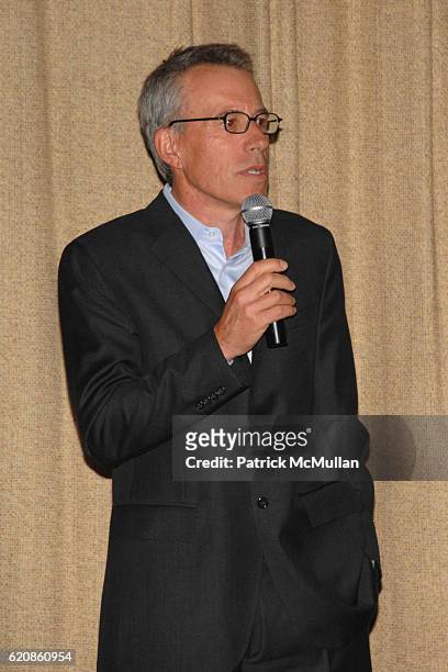 Tom Rosenberg attends THE CINEMA SOCIETY & GLAMOUR host a screening of "ELEGY" at Tribeca Grand on August 5, 2008 in New York City.