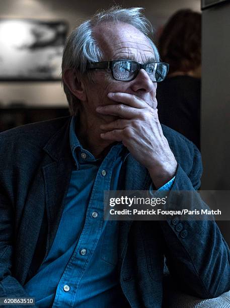 Film director Ken Loach is photographed for Paris Match on September 20, 2016 in Paris, France.