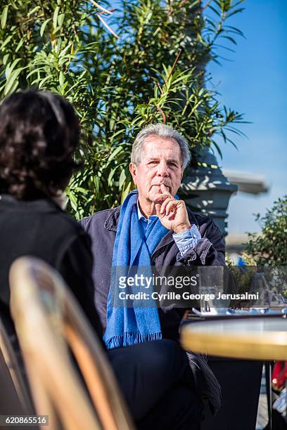 Jean-Louis Debré is photographed for Self Assignment on October 4, 2016 in Paris, France. (Photo by Cyrille George Jerusalmi/Contour by Getty Images