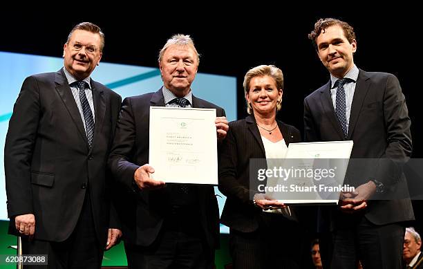 Former head coach of the German Womens National Team Silvia Neid and Former head coach of the Mens German Under 21 and 2016 Mens Olympic National...