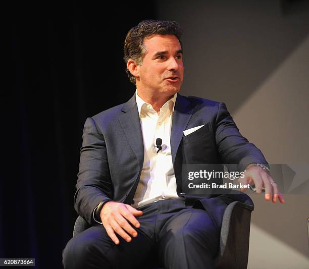 Under Armour CEO Kevin Plank speaks onstage at the Fast Company Innovation Festival 2016 - Under Armour CEO & Jordan Spieth at Skirball Center, NYU...