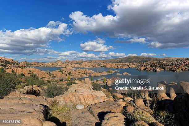 watson lake, prescott, arizona - prescott bildbanksfoton och bilder