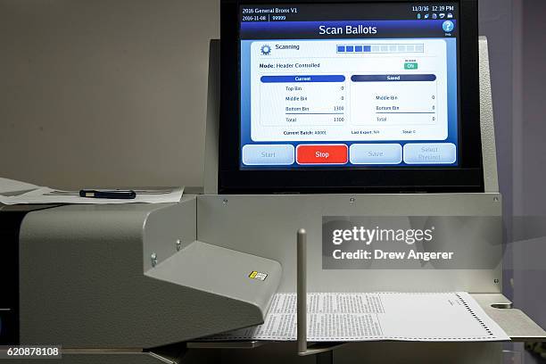 Voting Scanner System 157 Ballot Scanner Stock Photos, High-Res Pictures, and Images - Getty ...