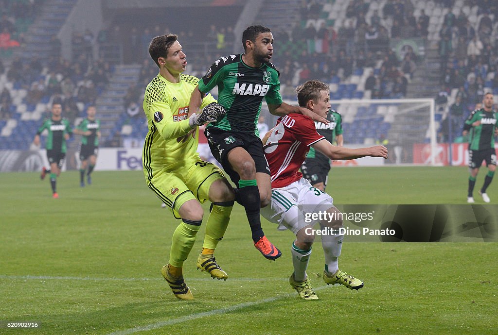 US Sassuolo Calcio v SK Rapid Wien - UEFA Europa League