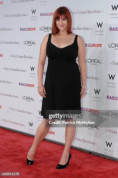 Sara Rue attends "Vicky Cristina Barcelona" Los Angeles Premiere at Mann Village on August 4, 2008 in Westwood, CA.