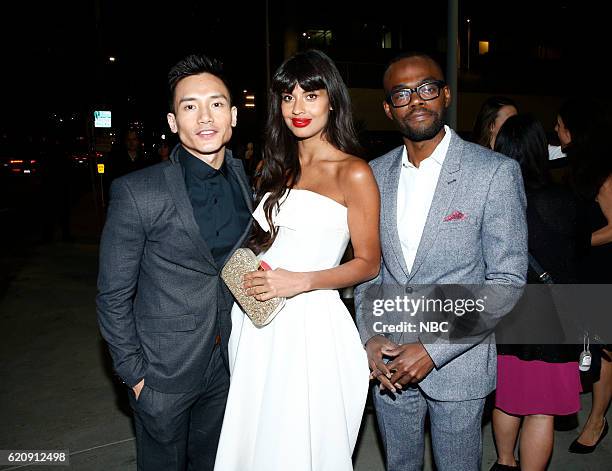 Vanity Fair Toast the 2016-2017 TV Season" at NeueHouse Hollywood in Los Angeles on Wednesday, November 2, 2016 -- Pictured: Manny Jacinto, Jameela...