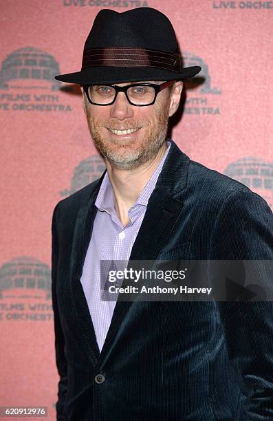 Stephen Merchant attends Jurassic Park Live at the Royal Albert Hall on November 3, 2016 in London, England.