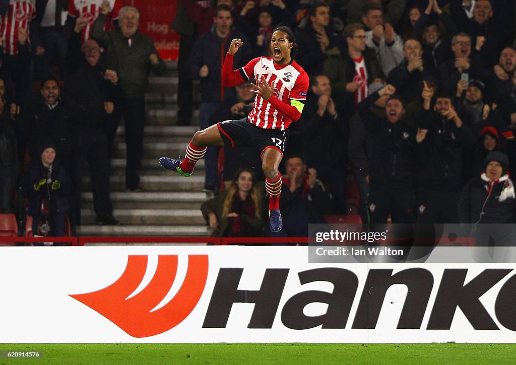 Southampton FC v FC Internazionale Milano - UEFA Europa League