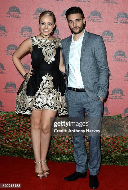 Tom Parker attends Jurassic Park Live at the Royal Albert Hall on November 3, 2016 in London, England.