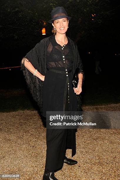 Anne Moore attends AMARYLLIS FARM EQUINE RESCUE BENEFIT HOSTED BY MADONNA, STEVEN KLEIN & GWENYTH PALTROW at Bridgehampton on August 9, 2008.