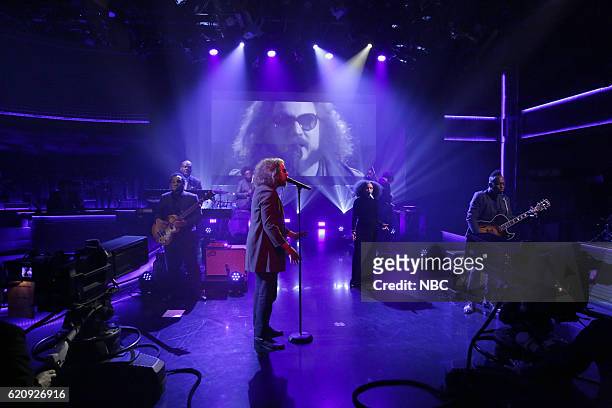 Episode 0564 -- Pictured: Musical guest Jim James performs with The Roots on November 3, 2016 --