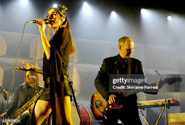 Harvey performs at Victoria Warehouse on November 3, 2016 in Manchester, England.