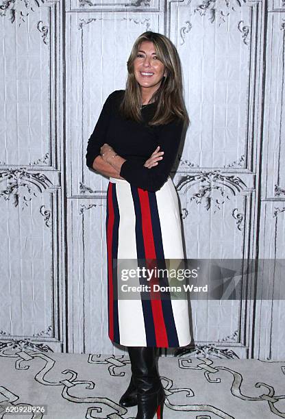 Nina Garcia appears to promote "Project September" during the AOL BUILD Series at AOL HQ on November 3, 2016 in New York City.