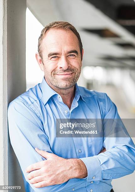 portrait of confident businessman - powder blue shirt stock pictures, royalty-free photos & images