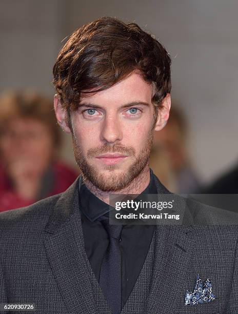 Harry Treadaway attends the UK Premiere of "A Street Cat Named Bob" in aid of Action On Addiction at the Curzon Mayfair on November 3, 2016 in...