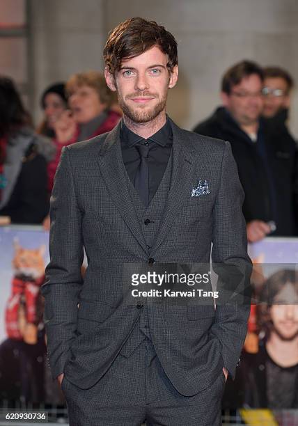 Harry Treadaway attends the UK Premiere of "A Street Cat Named Bob" in aid of Action On Addiction at the Curzon Mayfair on November 3, 2016 in...